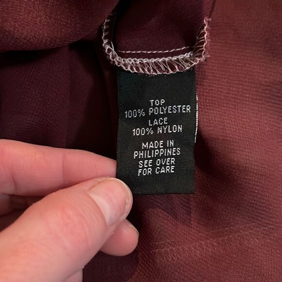 I.N. Sheer Blouse - Picture 6 of 8